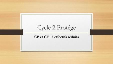 CP et CE1 à effectifs réduits