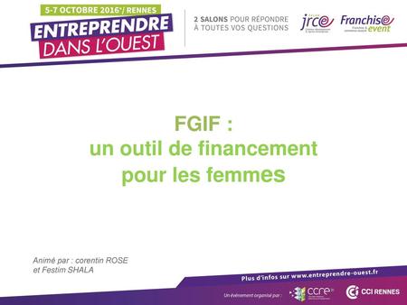 FGIF : un outil de financement pour les femmes
