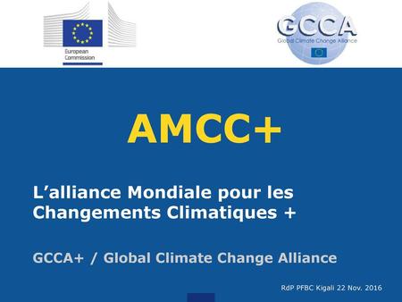 AMCC+ L’alliance Mondiale pour les Changements Climatiques +