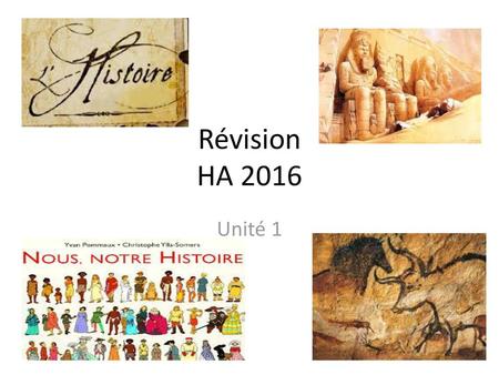 Révision HA 2016 Unité 1.