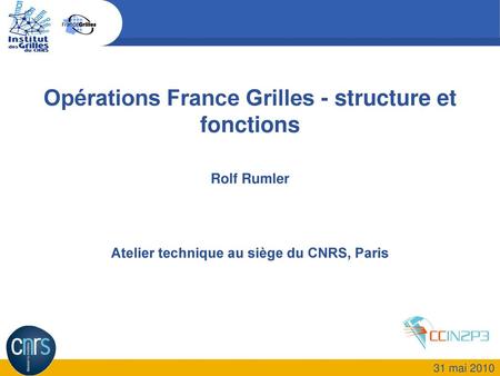 Opérations France Grilles - structure et fonctions