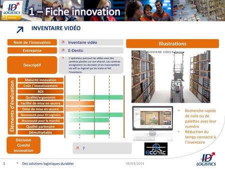 1 – Fiche innovation Inventaire vidéo Illustrations