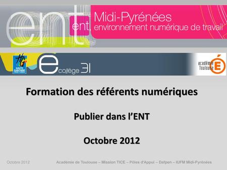 Formation des référents numériques