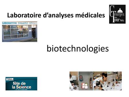 Laboratoire d’analyses médicales