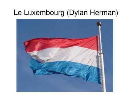 Le Luxembourg (Dylan Herman)