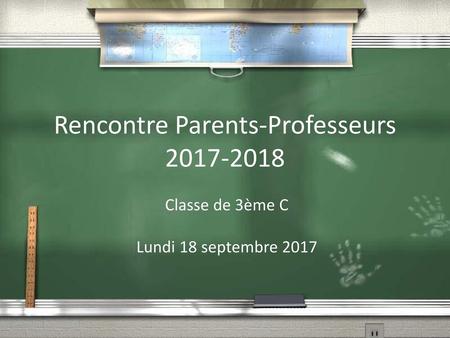 Rencontre Parents-Professeurs