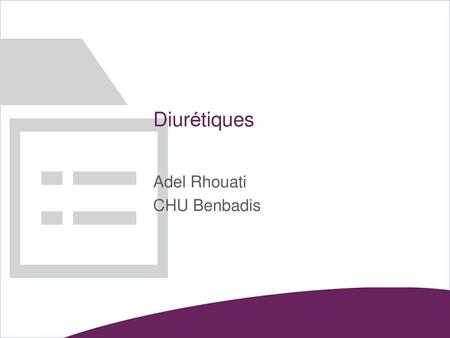 Adel Rhouati CHU Benbadis
