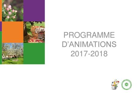PROGRAMME D’ANIMATIONS