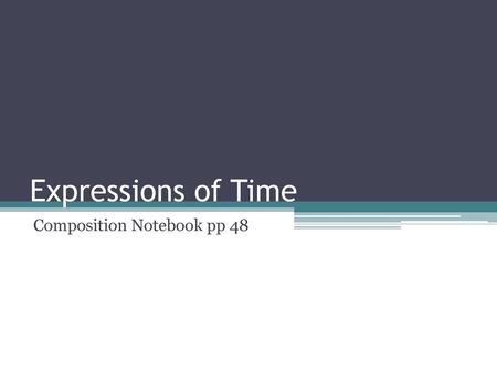 Composition Notebook pp 48
