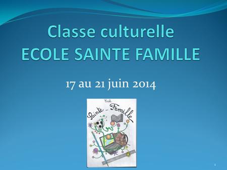 17 au 21 juin 2014 1. Programme – Jour 1 Le mardi 17 juin 2014 -05h00 : Départ de la place d’Audruicq -12h00 : Arrivée à Chambord / Pique-nique -13h00.