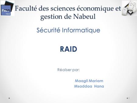 Faculté des sciences économique et gestion de Nabeul