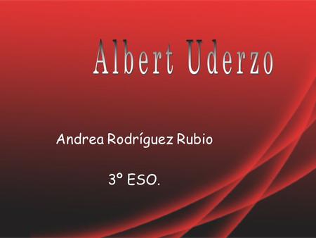 Andrea Rodríguez Rubio 3º ESO.. Index Biographie Ouvres Uderzo et Goscinny Asterix.