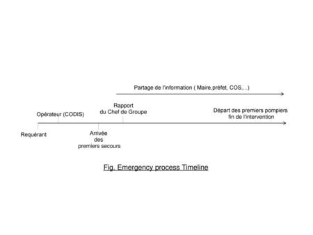 Fig. Emergency process Timeline