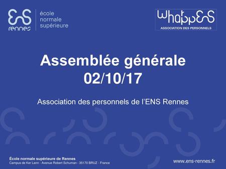Association des personnels de l’ENS Rennes