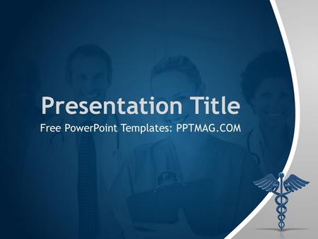 Presentation Title Free PowerPoint Templates: PPTMAG.COM.