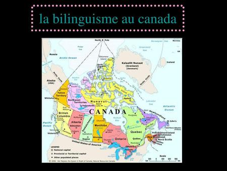 la bilinguisme au canada