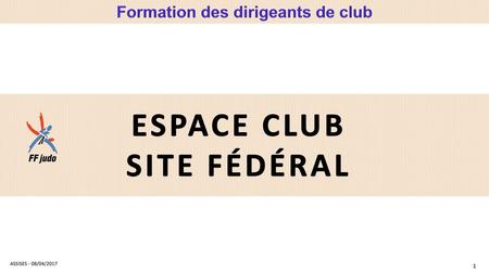 Formation des dirigeants de club