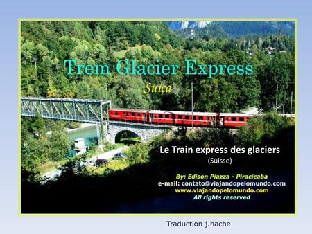 Le Train express des glaciers