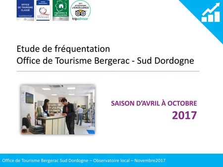 2017 Etude de fréquentation Office de Tourisme Bergerac - Sud Dordogne