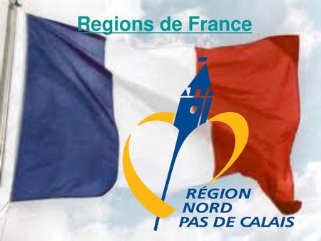 Regions de France.