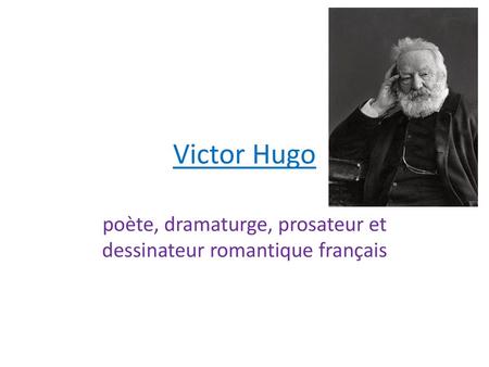 poète, dramaturge, prosateur et dessinateur romantique français