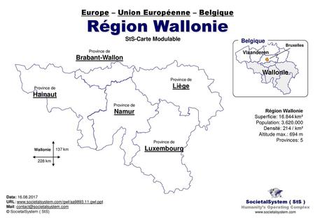Région Wallonie Europe – Union Européenne – Belgique Brabant-Wallon