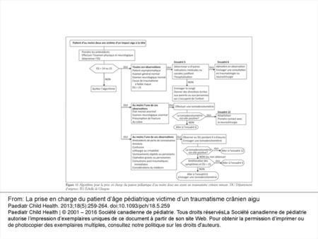 Paediatr Child Health. 2013;18(5): doi: /pch/