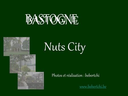 BASTOGNE BASTOGNE Nuts City Photos et réalisation : bebertchi