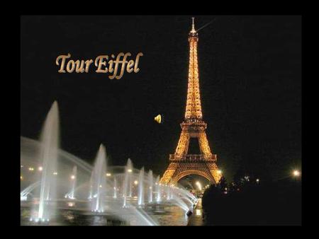 Tour Eiffel.