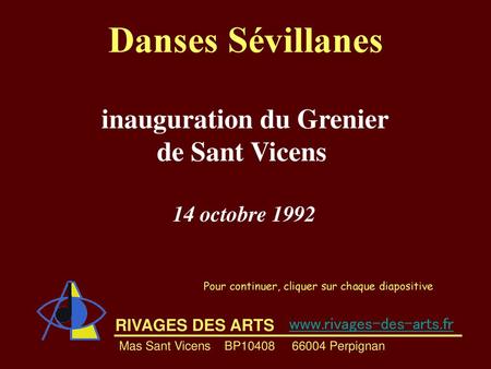 inauguration du Grenier de Sant Vicens