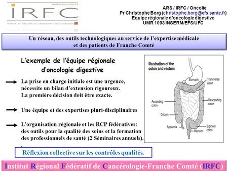 Institut Régional Fédératif de Cancérologie-Franche Comté (IRFC)