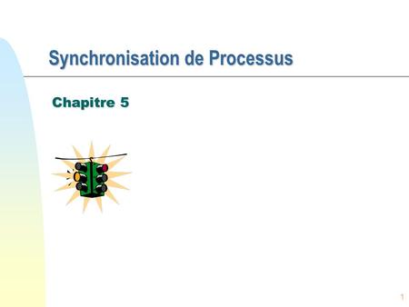 Synchronisation de Processus