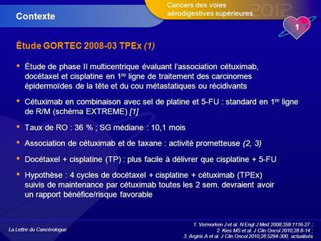 Contexte Étude GORTEC TPEx (1)
