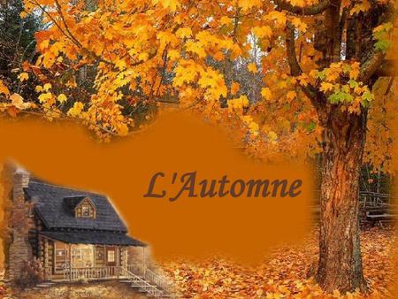 L'Automne.