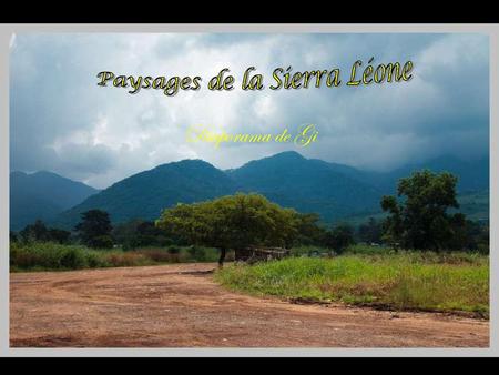 Paysages de la Sierra Léone
