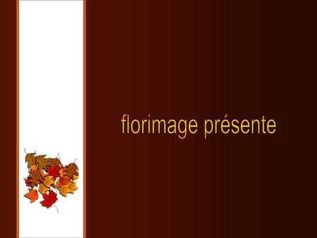 Florimage présente.