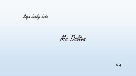 Saga Lucky Luke Ma Dalton V 4.