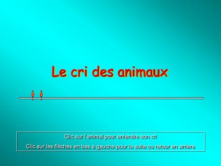 Clic Sur Lanimal Pour Entendre Son Cri Ppt Télécharger
