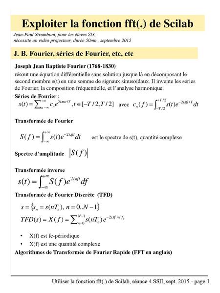 Calcul De La Composition Frequentielle Du Signal Audio Ppt Telecharger