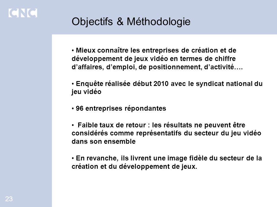 Objectifs & Méthodologie