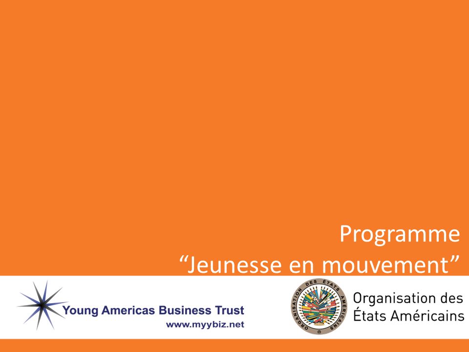 Programme Jeunesse en mouvement