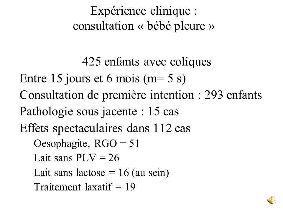 Coliques Ou Pleurs Excessifs Mieux Comprendre Pour Mieux Traiter Ppt Telecharger