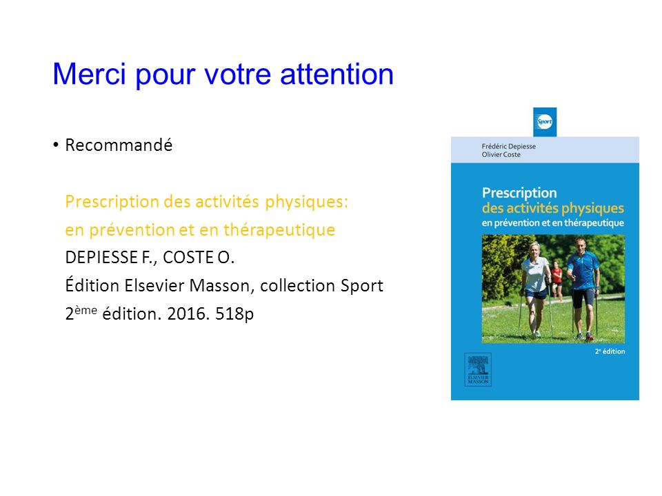 Prescrire Une Activité Physique Ppt Télécharger - 