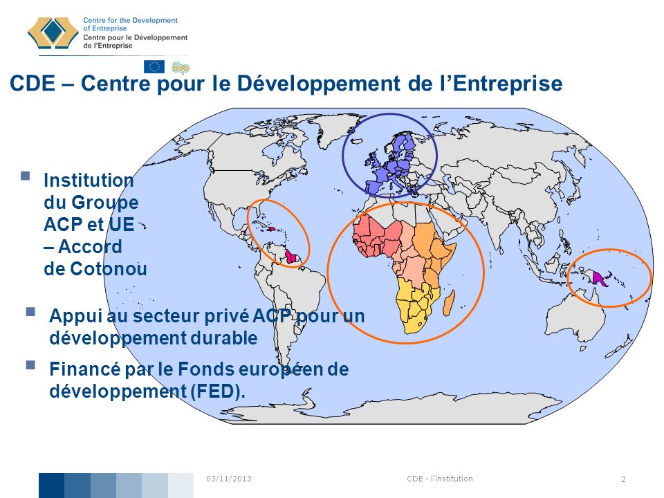 CDE – Centre pour le Développement de l’Entreprise