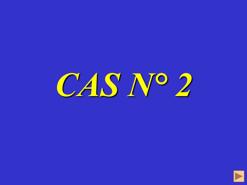 Cas 2 CAS N° 2