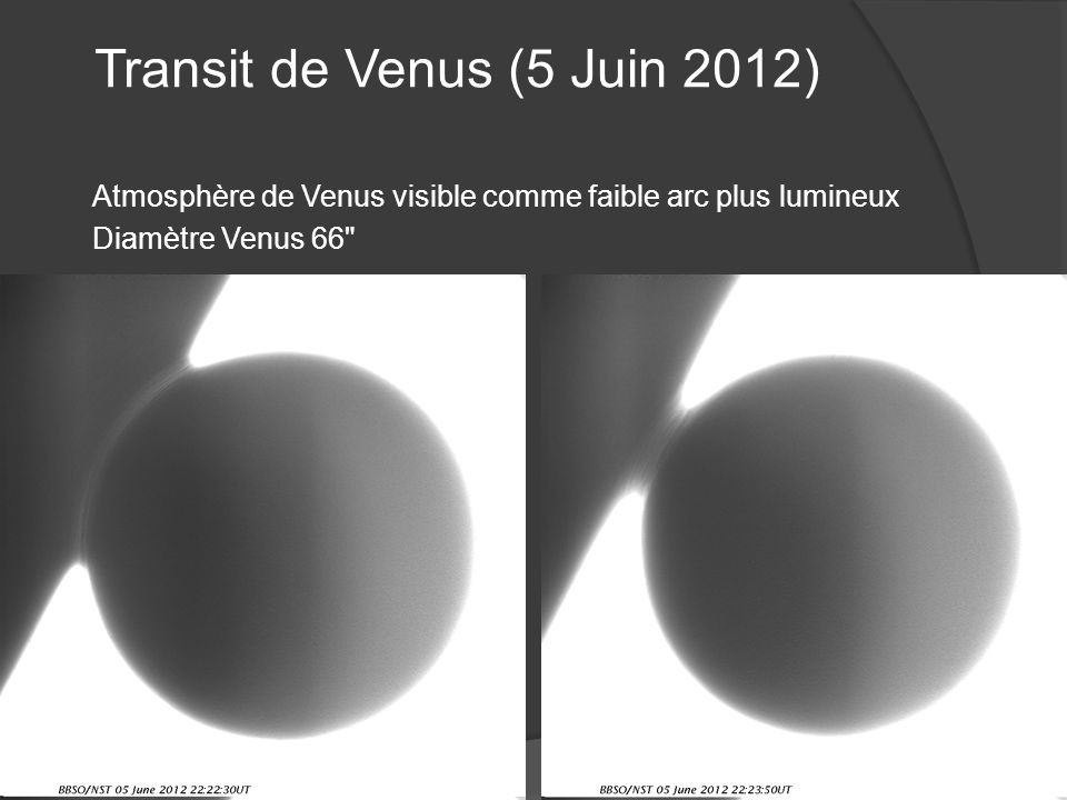 Transit de Venus (5 Juin 2012)