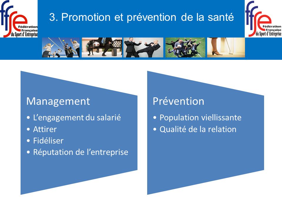 3. Promotion et prévention de la santé