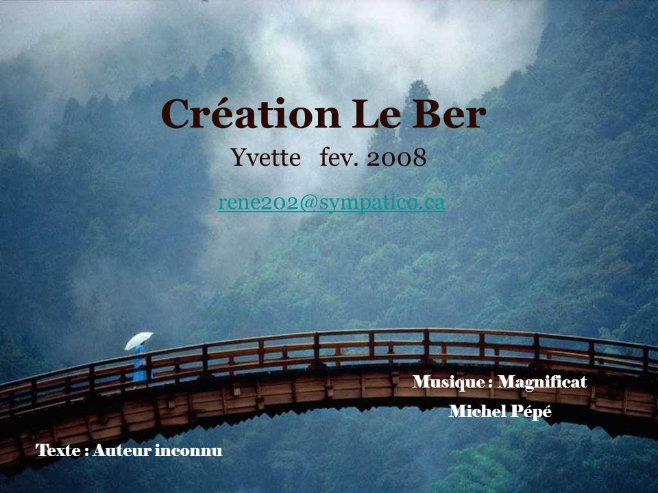 Création Le Ber Yvette fev