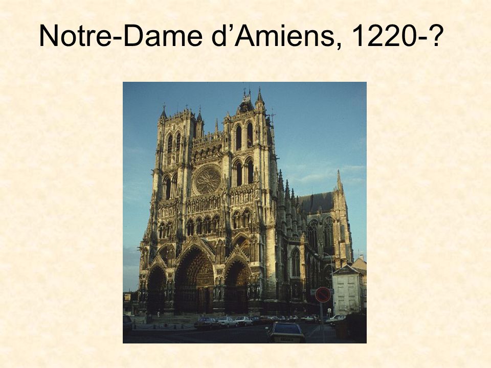 Notre-Dame d’Amiens,