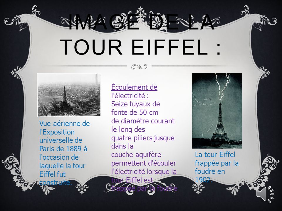 Image de la tour Eiffel :